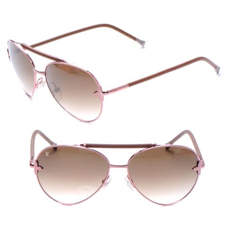 louis vuitton women's aviator sunglasses